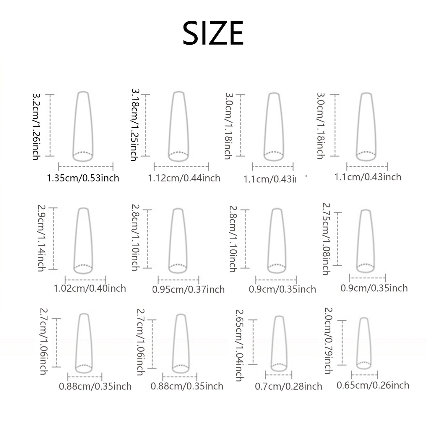 24pcs Dazzling Golden Glitter Ballerina False Nails - Chic Long Press-On with Delicate White Leaves Design - Seasonal Nail Art for Fashion-Forward Women & Girls