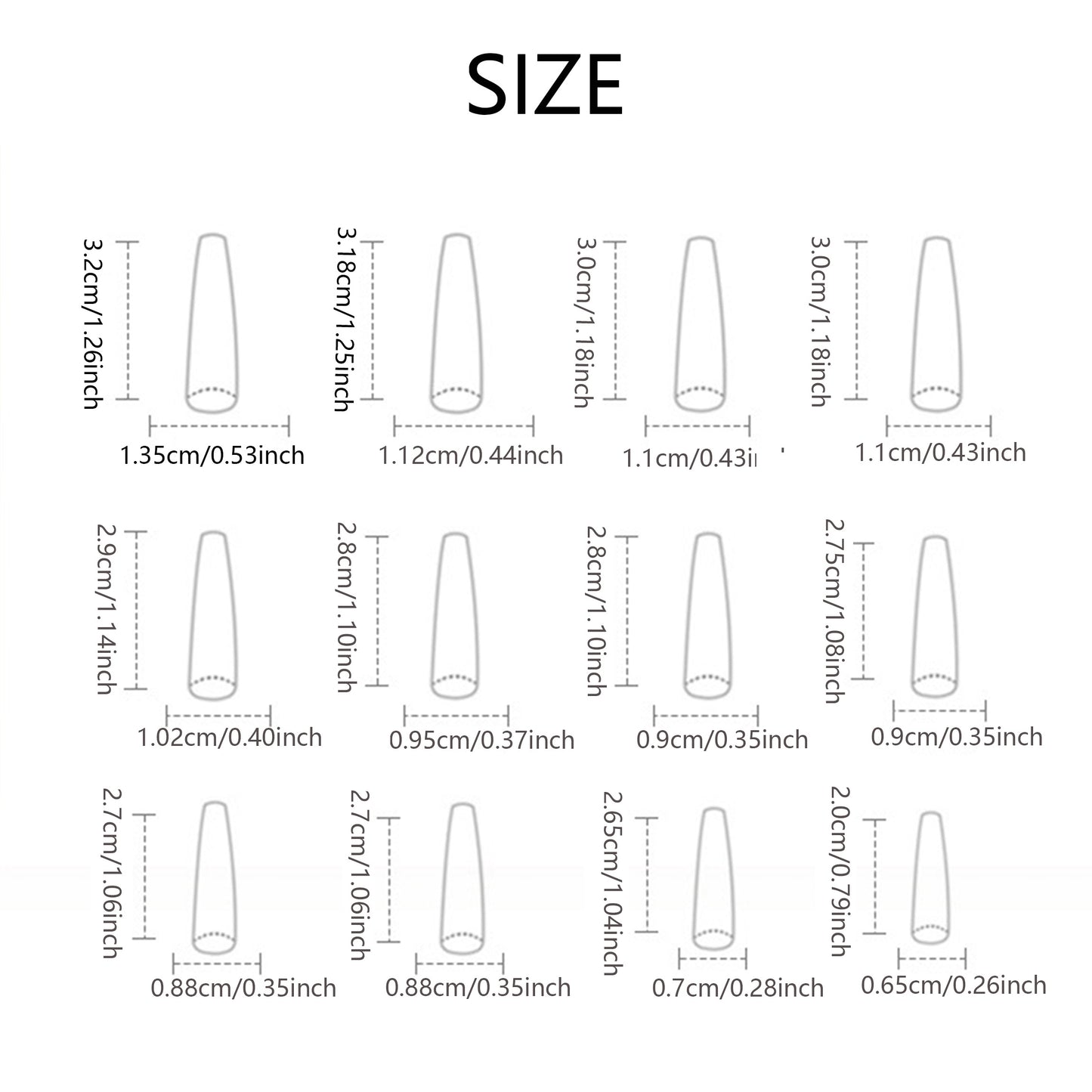 24pcs Dazzling Golden Glitter Ballerina False Nails - Chic Long Press-On with Delicate White Leaves Design - Seasonal Nail Art for Fashion-Forward Women & Girls